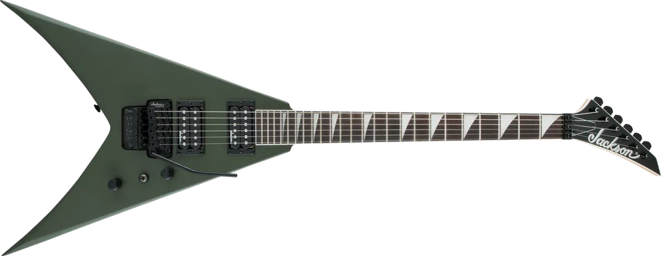 jackson-js-king-v-js32-guitare-army-drab-floyd-rose image 1