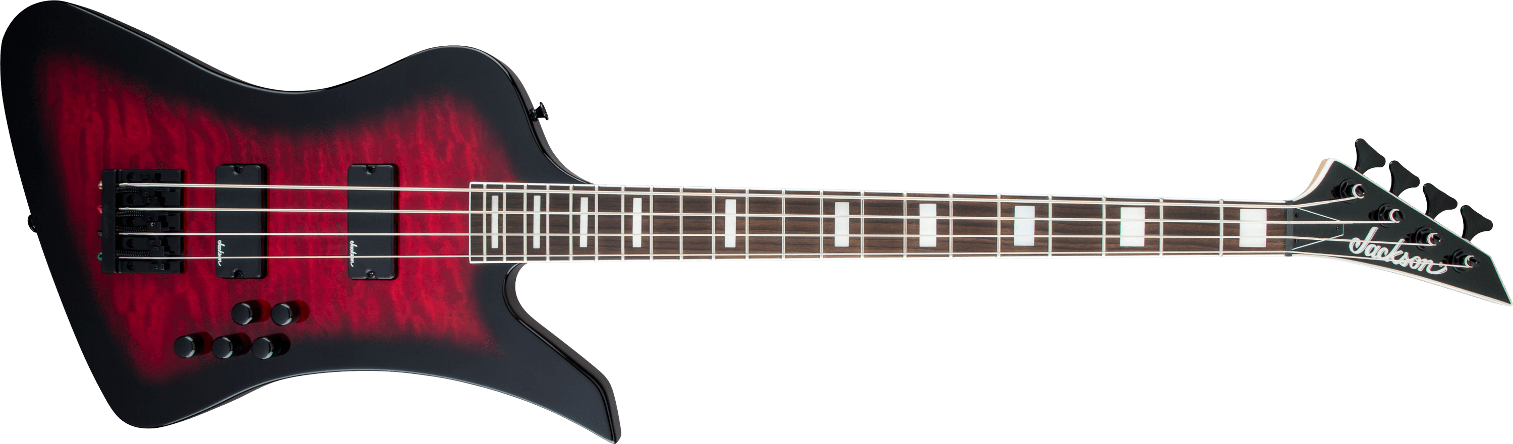 jackson-js-series-kelly-bird-js3q-basse-4-cordes-blue-burst image 3