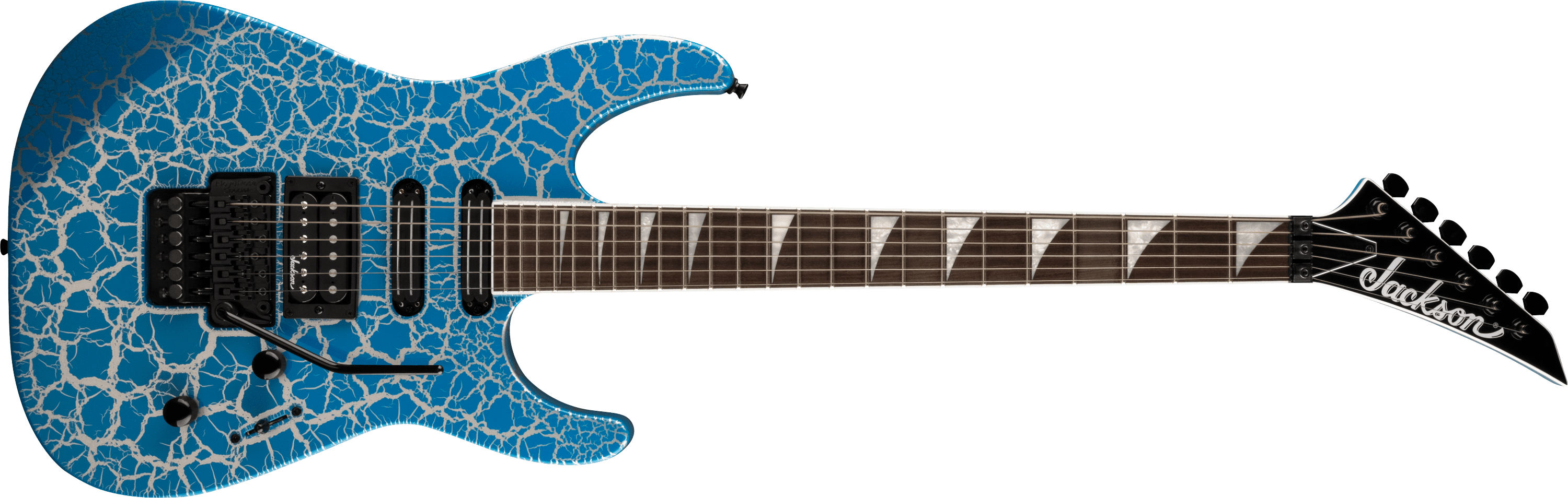 jackson-x-series-sl3x-dx-crackle-guitare-yellow-crackle image 5