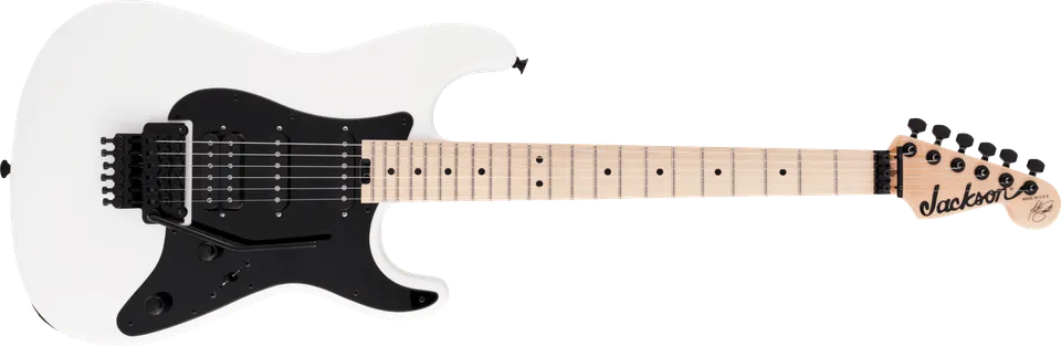 jackson-usa-adrian-smith-san-dimas-sdm-guitare-snow-white image 1