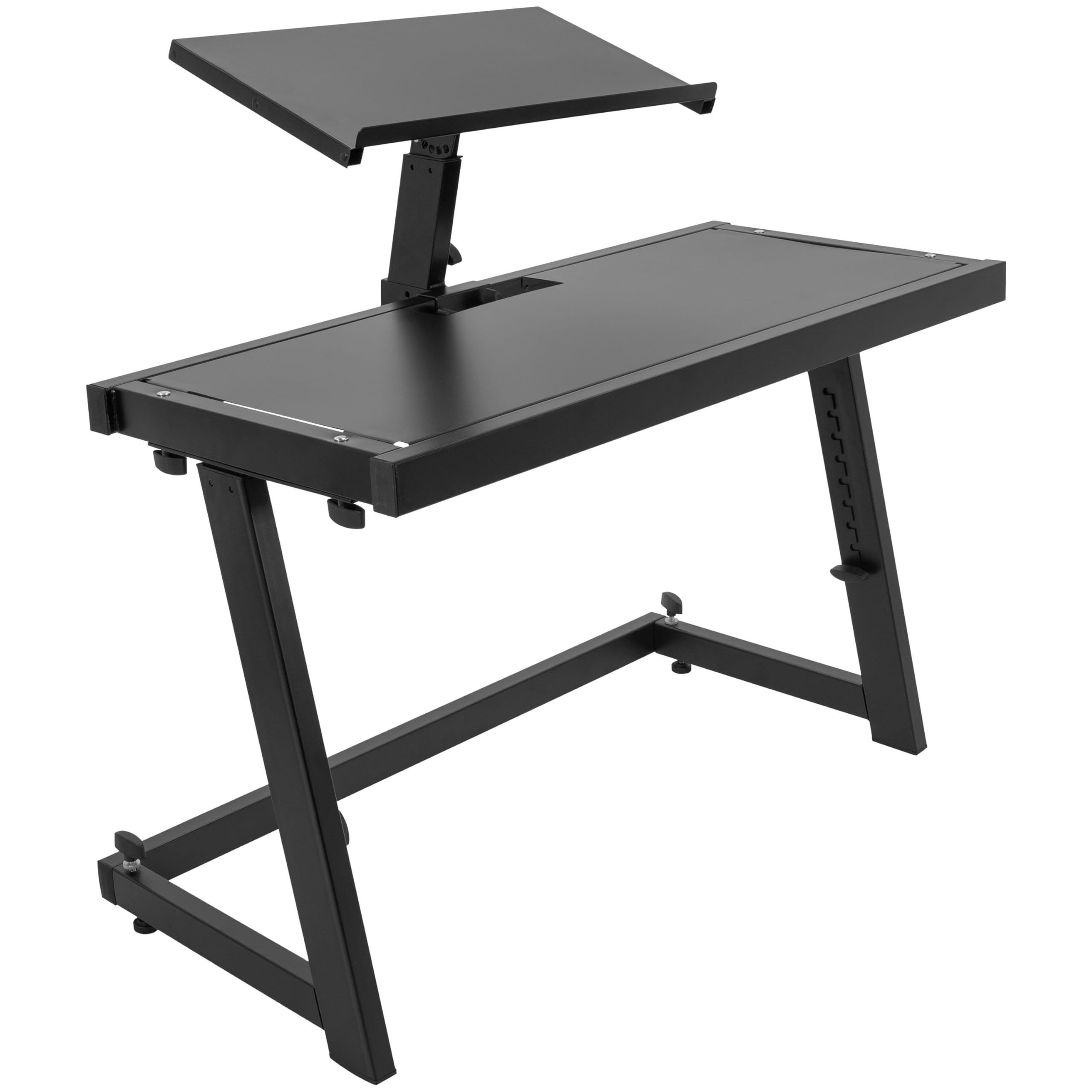 boomtonedj-dj-station-meuble-dj-acier-noir-r-glable image 1