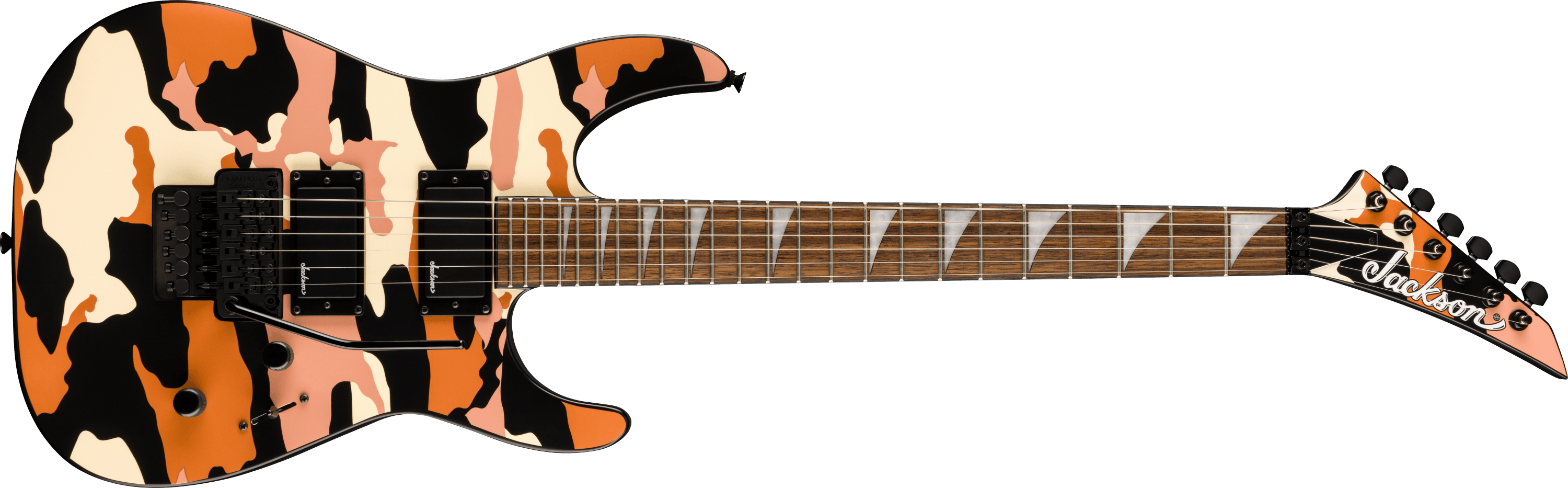 jackson-x-series-soloist-slx-dx-camo-guitare-butterscotch-camo image 5