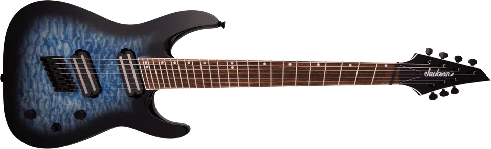 jackson-x-series-soloist-slatx7q-ms-guitare-7-cordes-bleue image 1