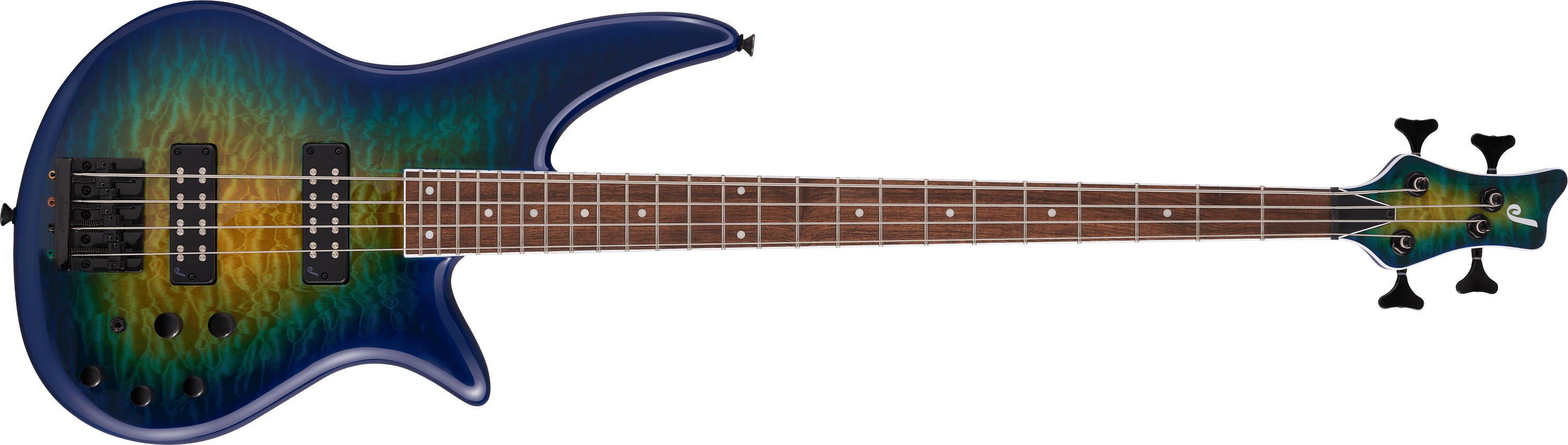 jackson-x-series-spectra-sbxq-iv-basse-amber-blue-burst image 1