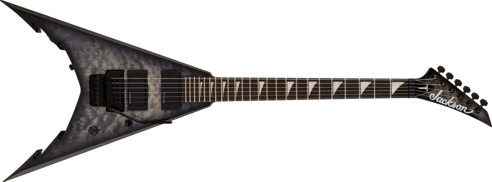 jackson-pro-corey-beaulieu-king-v-kv6q-guitare-transparent-black image 1