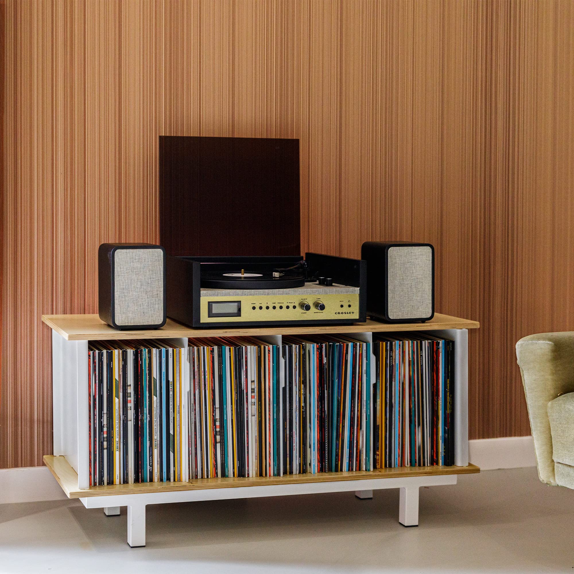 crosley-coda-tourne-disque-bluetooth-radio-fm-noir-gris image 2