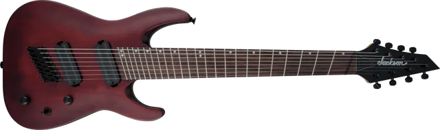 jackson-x-series-dinky-dkaf8-ms-guitare-8-cordes-acajou image 1