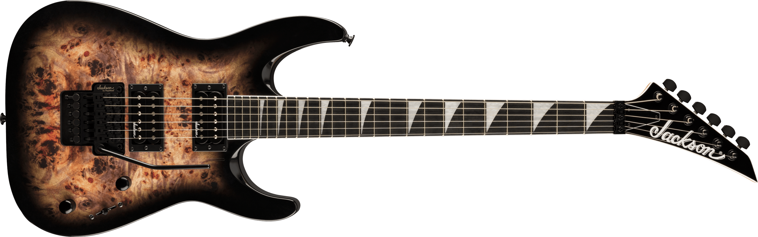 jackson-js-series-dinky-js32-dkap-guitare-transparent-black-burst image 1