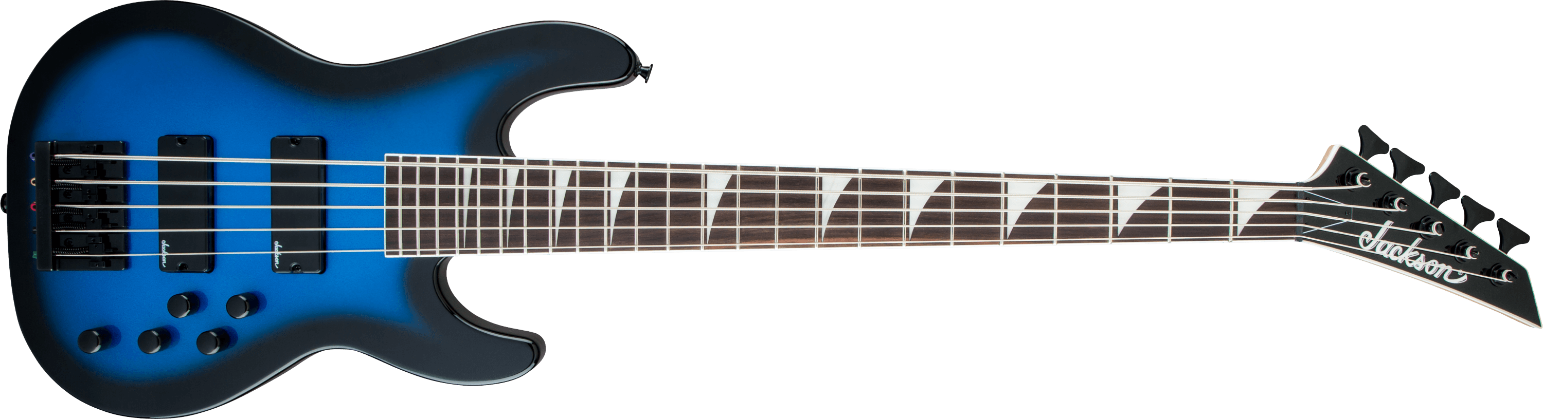 jackson-js-concert-bass-js3v-basse-5-cordes-metallic-blue-burst image 1