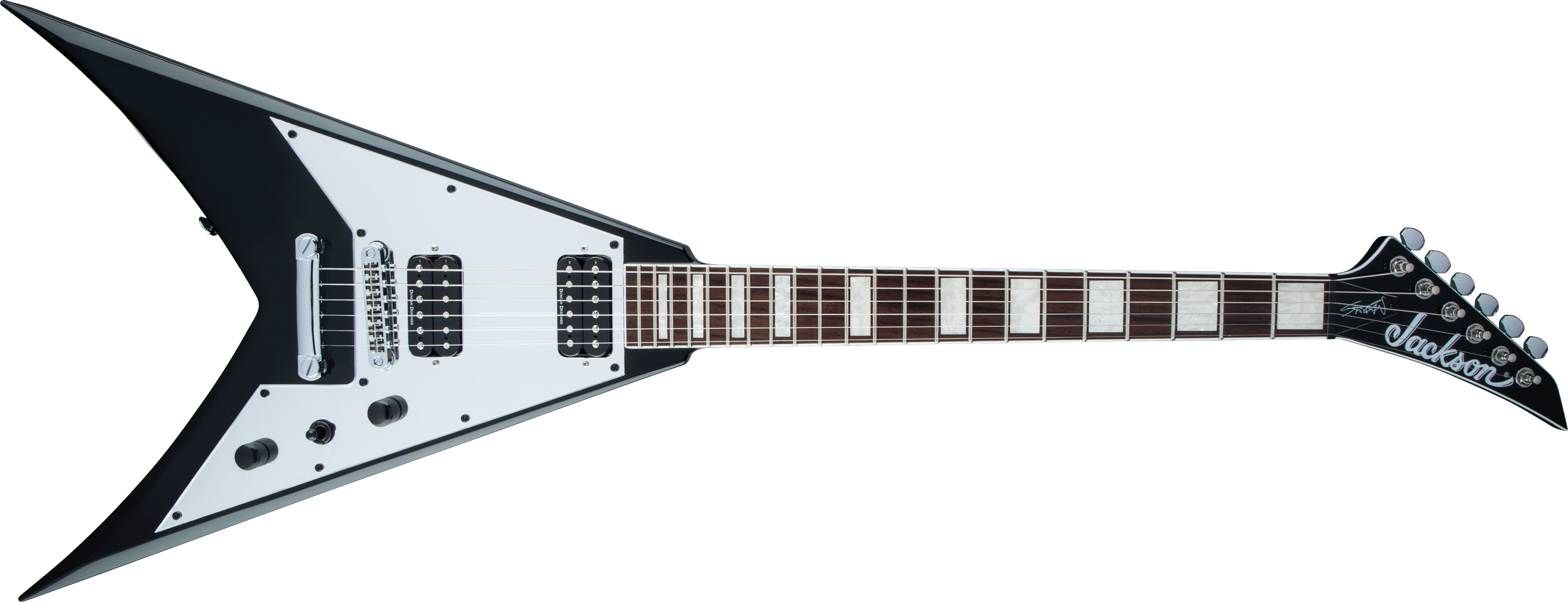 jackson-x-scott-ian-king-v-kvxt-guitare-v-candy-apple-red image 4