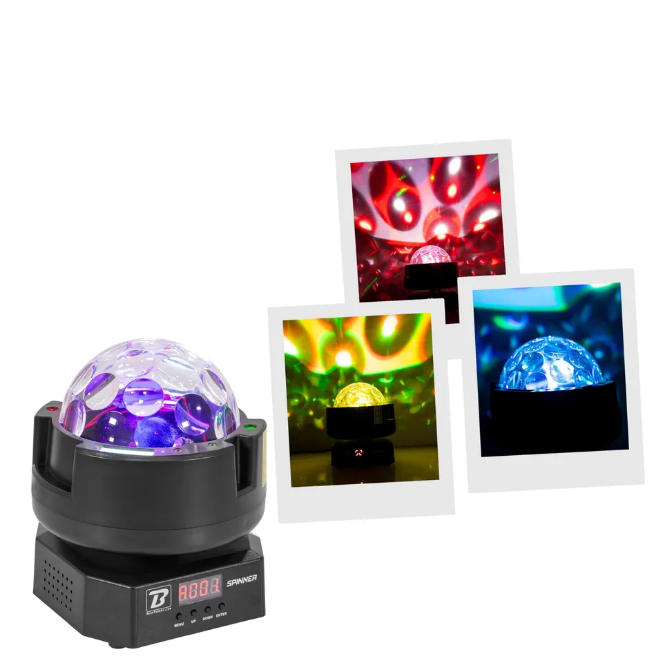 boomtonedj-spinner-jeu-de-lumi-re-led-3-en-1-stroboscope-dmx image 1