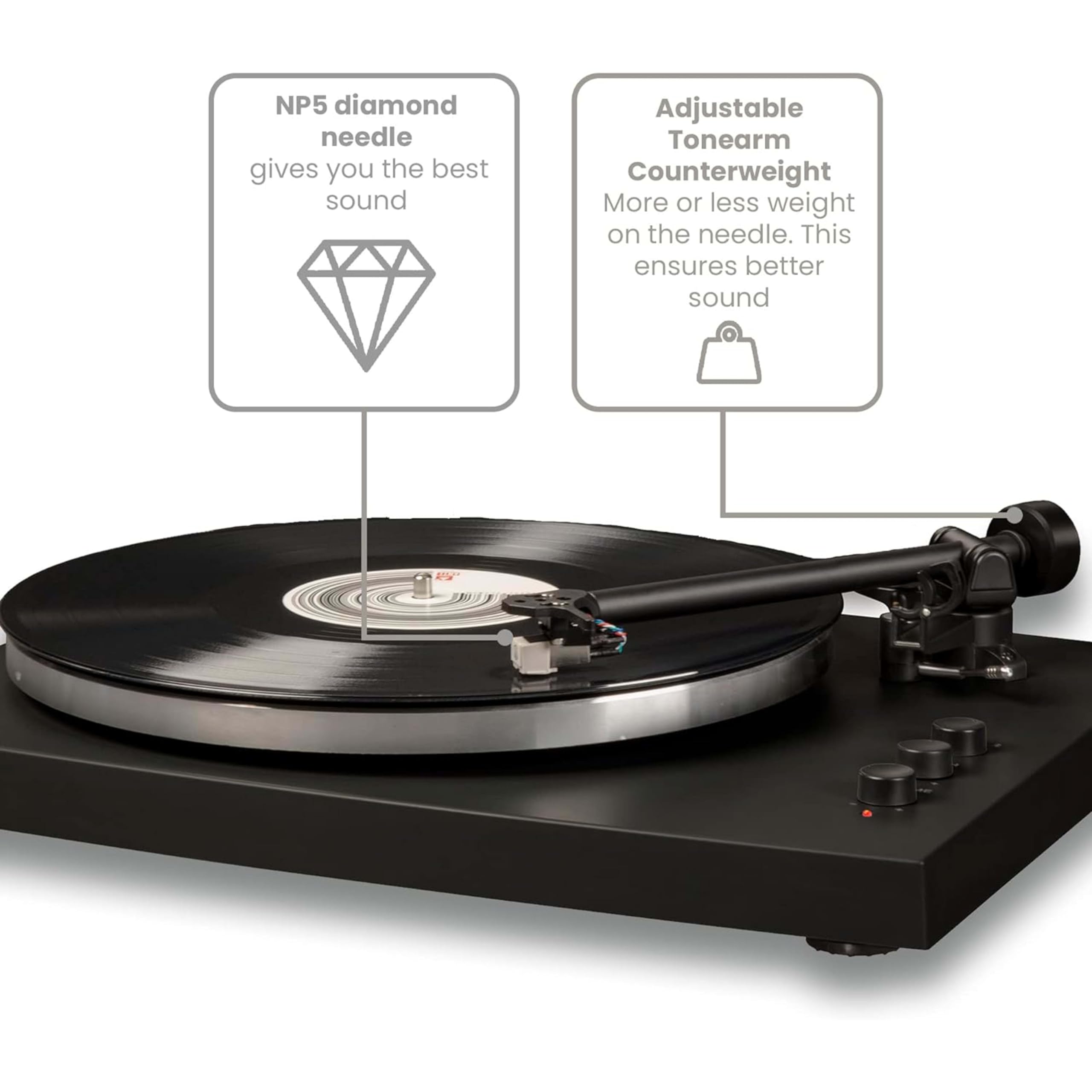 crosley-t150-tourne-disque-bluetooth-noir-avec-enceintes-30w image 7
