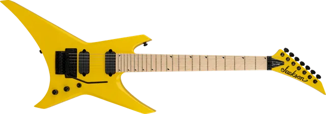 jackson-pro-series-warrior-wr7-guitare-7-cordes-jaune-dimarzio image 1
