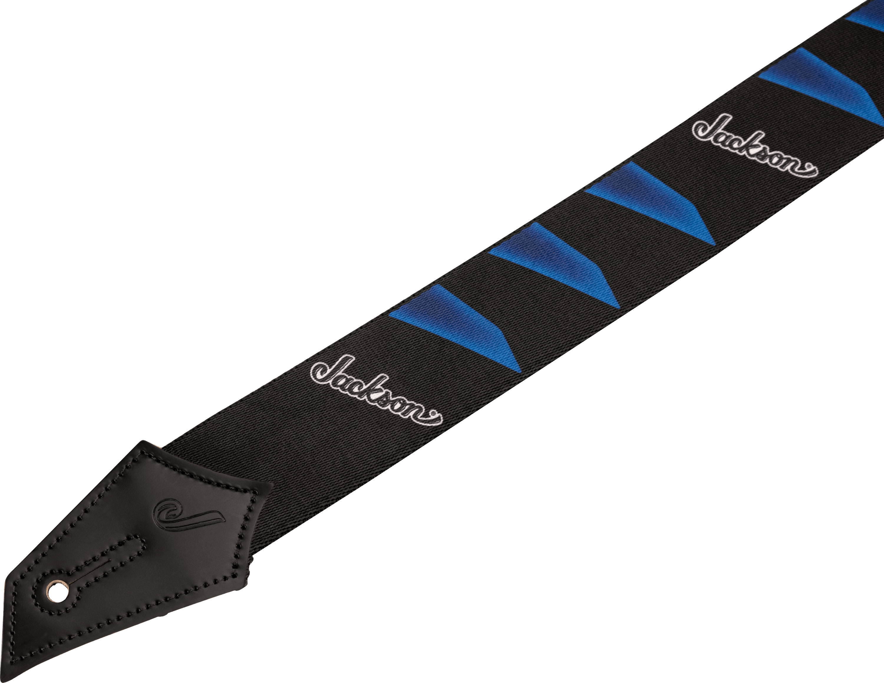 jackson-straps-sangle-guitare-headstock-noir-bleu-50-8-mm image 2