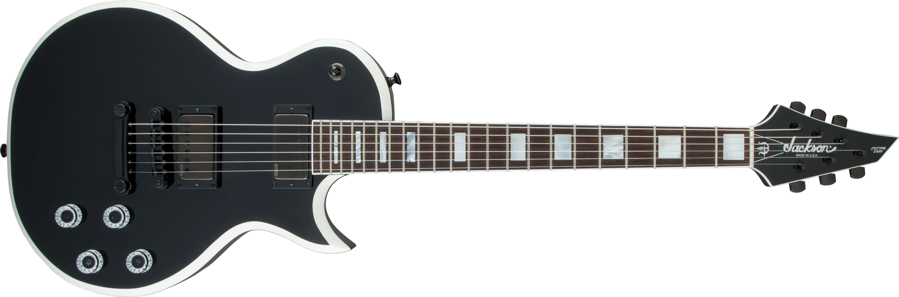 jackson-artist-signature-mf-1-guitare-lectrique-noir-micros-emg image 1
