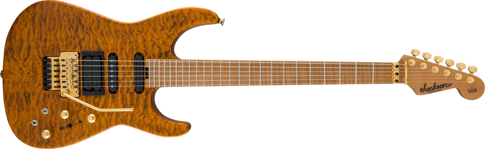 jackson-pc1-phil-collen-guitare-lectrique-satin-trans-amber image 1